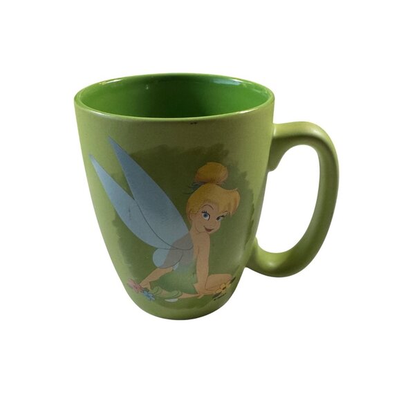 Disney Tinker Bell‎ Green Ceramic Mug 16 Ounce - Picture 2 of 5